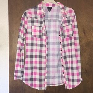 Checkered Button Down Shirt